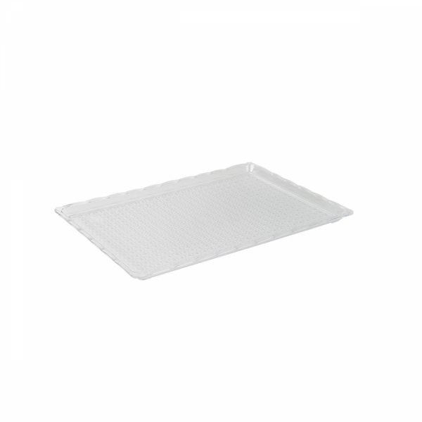 3 No.lu Unbreakable Display Tray White