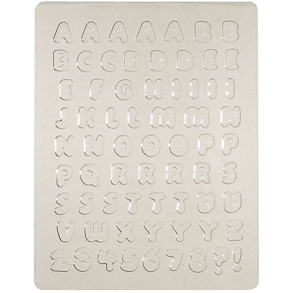  Pet Chocalate Mold Letter